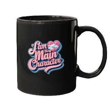 Discover Im a the main character cute retro cloudy romantissc Mugs