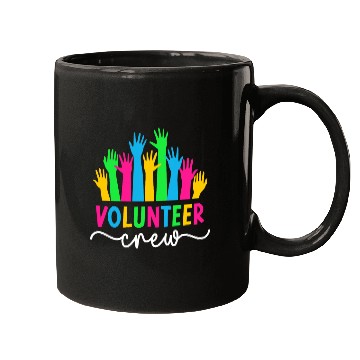 Discover Volunteer Crew Voluntary Worker Squad Volunteering Mugs