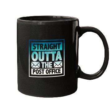 Discover Straight Outta The Post Office Postal Worker Mailman Novelty 8 Mugs