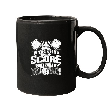 Discover Funny Pickleball Player Whats The Score Again Mugs