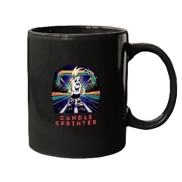 Discover CANDLE SPRINTER Running Bold Mugs