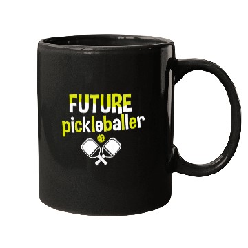 Discover Future Pickleball Player Clothes Kids Boys Pickleball Mugs