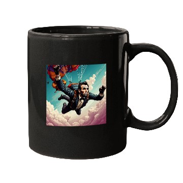 Discover Abraham Lincoln Skydiving Mugs