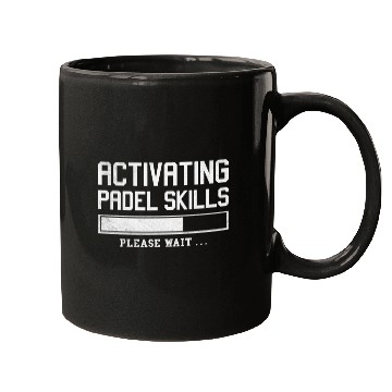 Discover Padel Player Platform Tennis Paddleball Padel Mugs