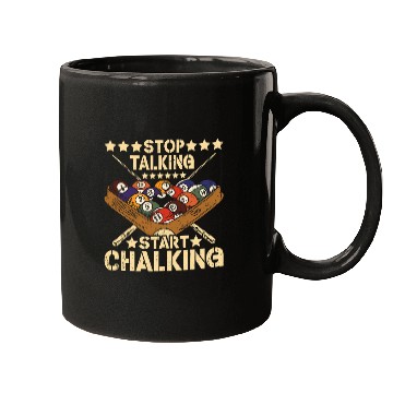 Discover Pool Billiard Team 8 Ball Pool Billiard Player Billiard 4 Mugs