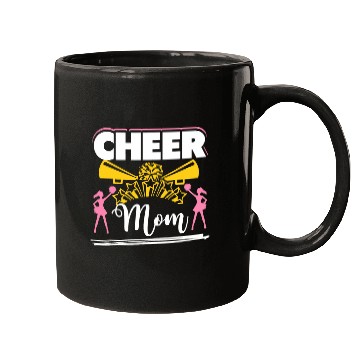 Discover Cheerleader Cheerleading Cheer Mom Mugs
