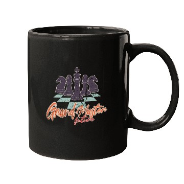 Discover Grandmaster Future challenge retro board game determination Mugs