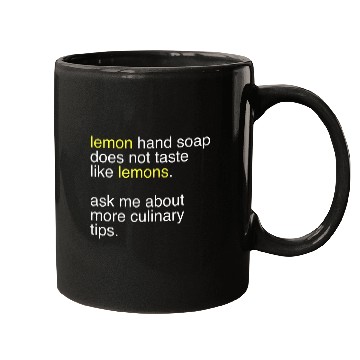 Discover lemon hand soap does not taste like lemons gift Mugs