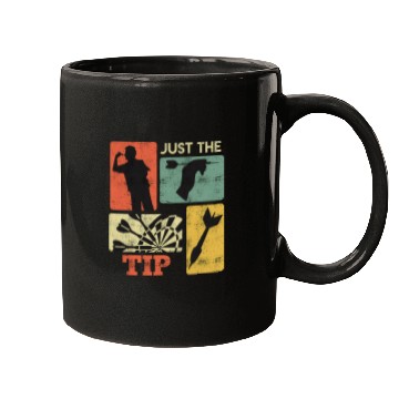 Discover Darts Tip Just the Tip Dart Flights Dart 1 Mugs