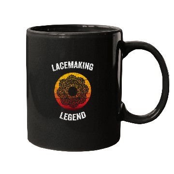 Discover Lacemaking Legend vintagess Bobbin Lace Sewing Mugs