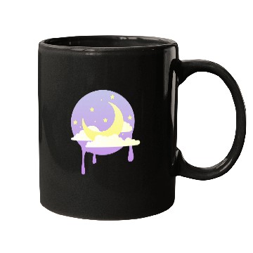 Discover Pastel Moon Kawaii Pastel Goth Mugs
