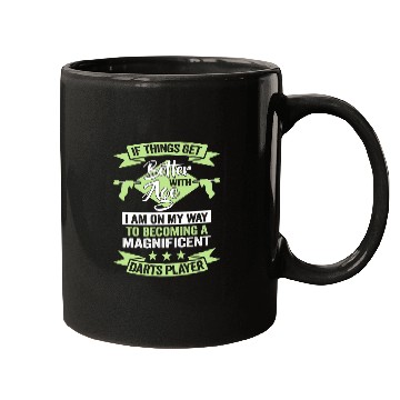 Discover A magnificent Darts Player Dart Team Birthday Dart Player Mugs
