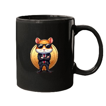 Discover Crypro Hamster Kombat cliker hamster coin Mugs