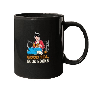 Discover Good Tea Book Lover Mugs