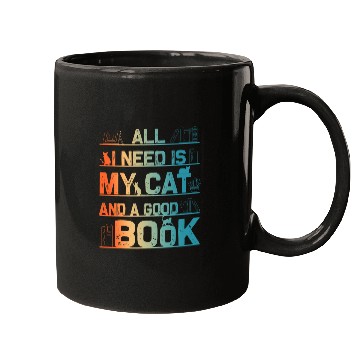 Discover Book Cat Librarian Novel Book Lover For Men Women Mugs