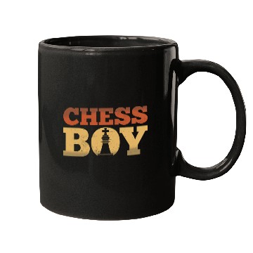 Discover Chess Boy Funny Mens Chess Game Lover Mugs