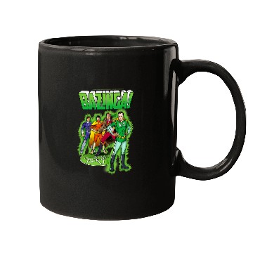Discover The Big Bang Theory Bazinga Comic Book Characters Mugs