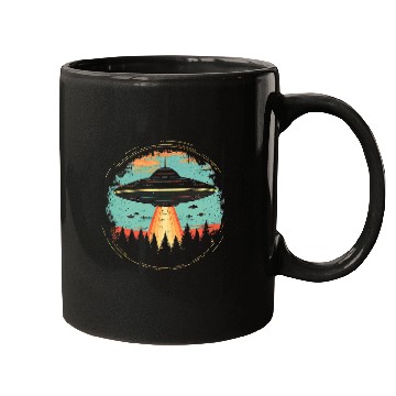 Discover Alien Extraterrestrial Paranormal UFO 6 Mugs
