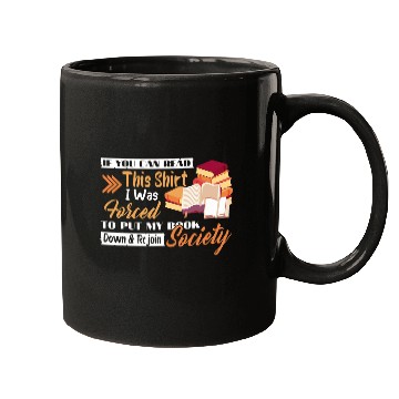 Discover Put My Book Down Rejoin Society Funny Reader Book Lover Mugs