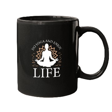 Discover Do Yoga and enjoy life 2 Mugs