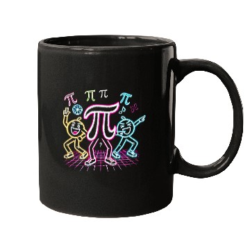 Discover Algebra Dance Funny Graph Figures Math Equation Pi Symbol Mugs
