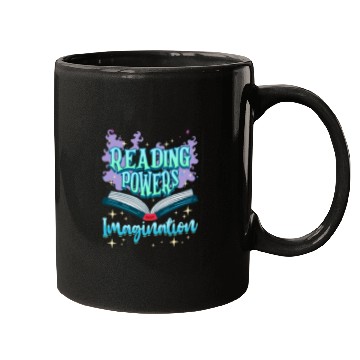 Discover Reading Powers Imagination Books Bookworm Reading Teacher 2 Mugs