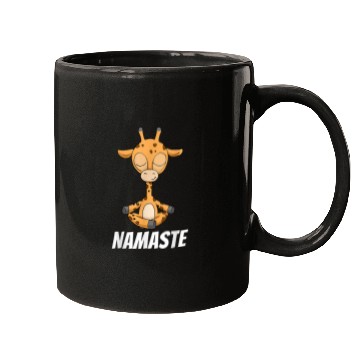 Discover Giraffe Yoga Mugs