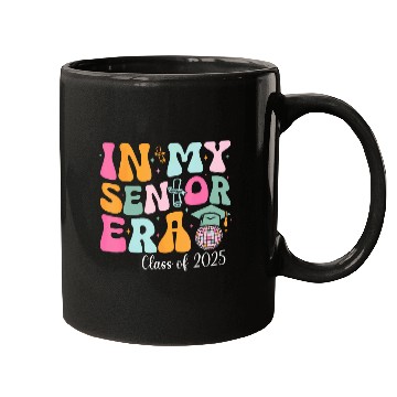 Discover In My Senior Era Class Of 2025 Graduate Senior 2025 Mugs