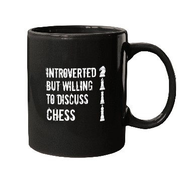 Discover Introverted Willing To Discuss Chess Coachss Rook Chess Club Mugs