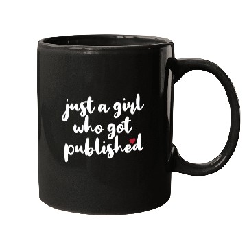 Discover Novel Writer Pub Day Just Published Author Publishing Day Mugs