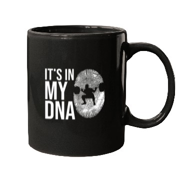 Discover Gym In My DNA Weightlifting Funny Quote Workout Exercise Mugs