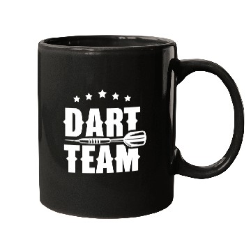 Discover Dart Team Squad Darts Crew Mugs