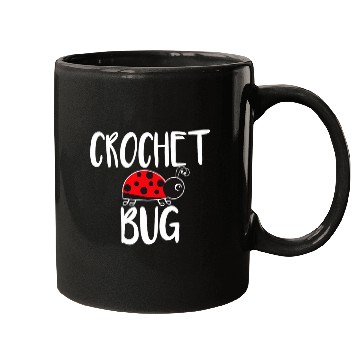 Discover Crochet Bug Ladybug Funny Crocheting Mugs