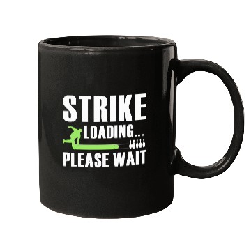 Discover Strike Loading Please Wait Cool Bowling Bowler Bowling Playe 3 Mugs