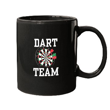 Discover Dart Team Crew Darts Squad Mugs