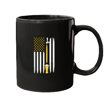 Discover Brewers US Flag Beer Brewmaster Mugs