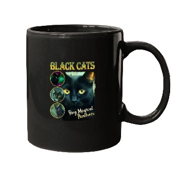Discover Funny black cats Lover 90s Bootleg Mugs