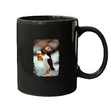 Discover Atlantisc puffin Beer Mugs