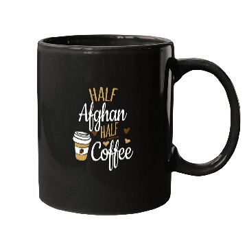 Discover Half Coffee Half Afghanistan Gift Afghanistan Mugs