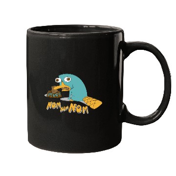 Discover Disney Phineas And Ferb Perry The Platypus Nom Nom Nom Mugs