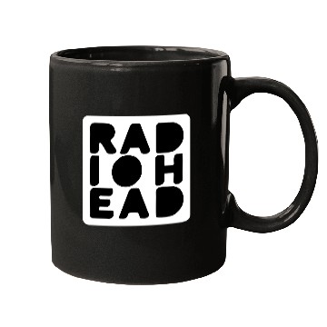 Discover Radiohead Solid White Mugs