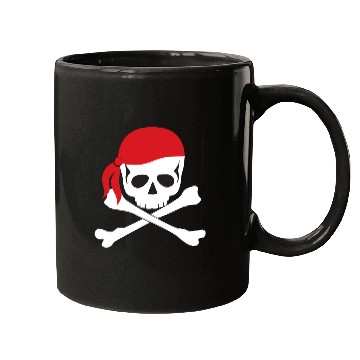 Discover White Skull & Crossbones Mugs