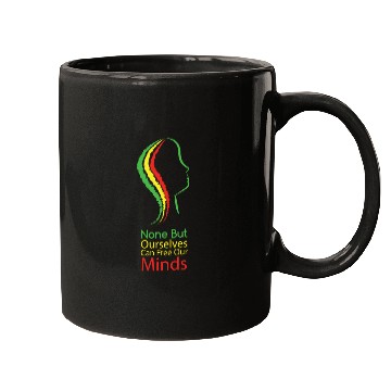 Discover None but ourselves can free our mind - Bob Marley Mugs