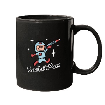 Discover Rocket Man Mugs
