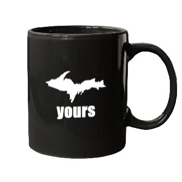 Discover UP Yours white Mugs