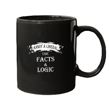 Discover Anti liberals Mugs - Annoy a liberal