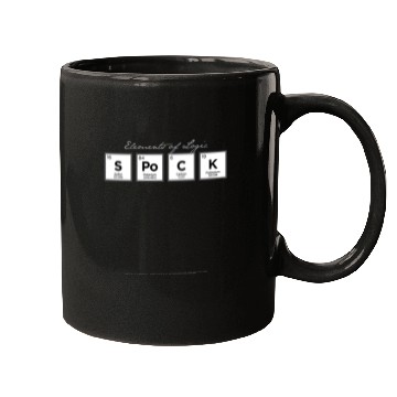 Discover Spock Periodic Table Mugs