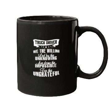 Discover truck driver Mugs
