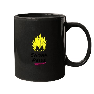 Discover Saiyan Pride Dragonballz Mugs