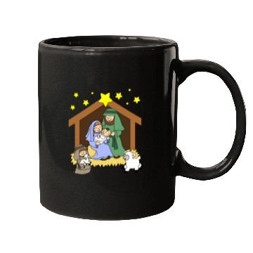 Discover Nativity Scene Mugs